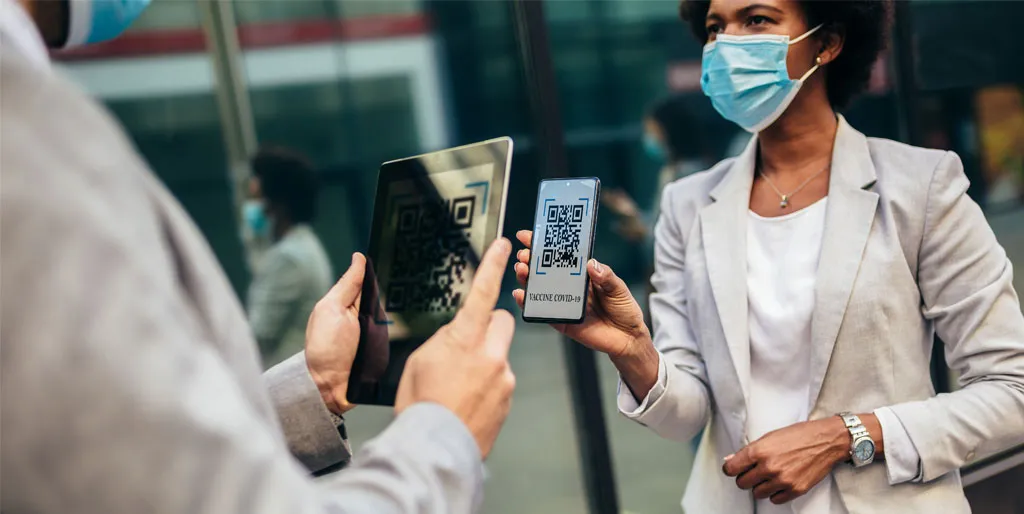3G Status wird am Arbeitsplatz gescannt